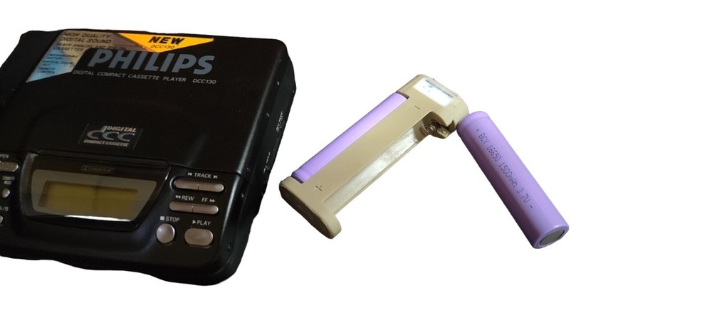 Rechargeable 3000mAH Battery Case For Philips DCC130