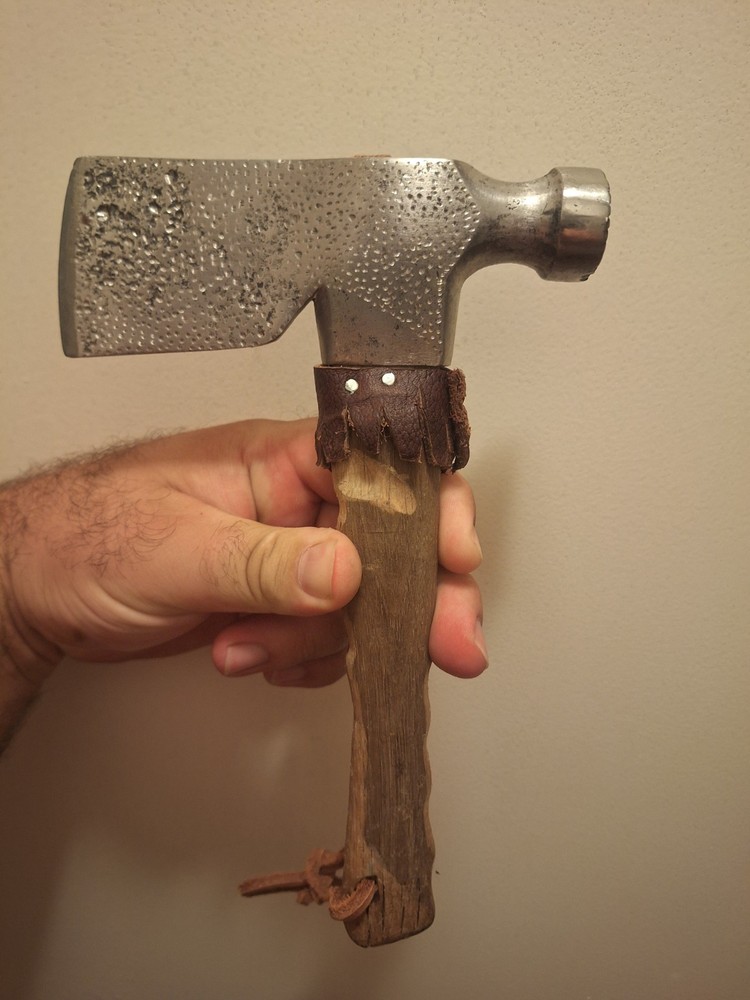 Vintage HALF Hatchet CUSTOM Made SOLID