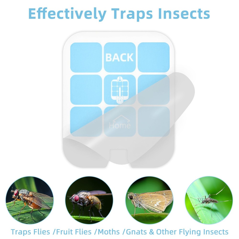 20 Pack Fly Trap Refills for Indoor Insect Control Compatible Replacement