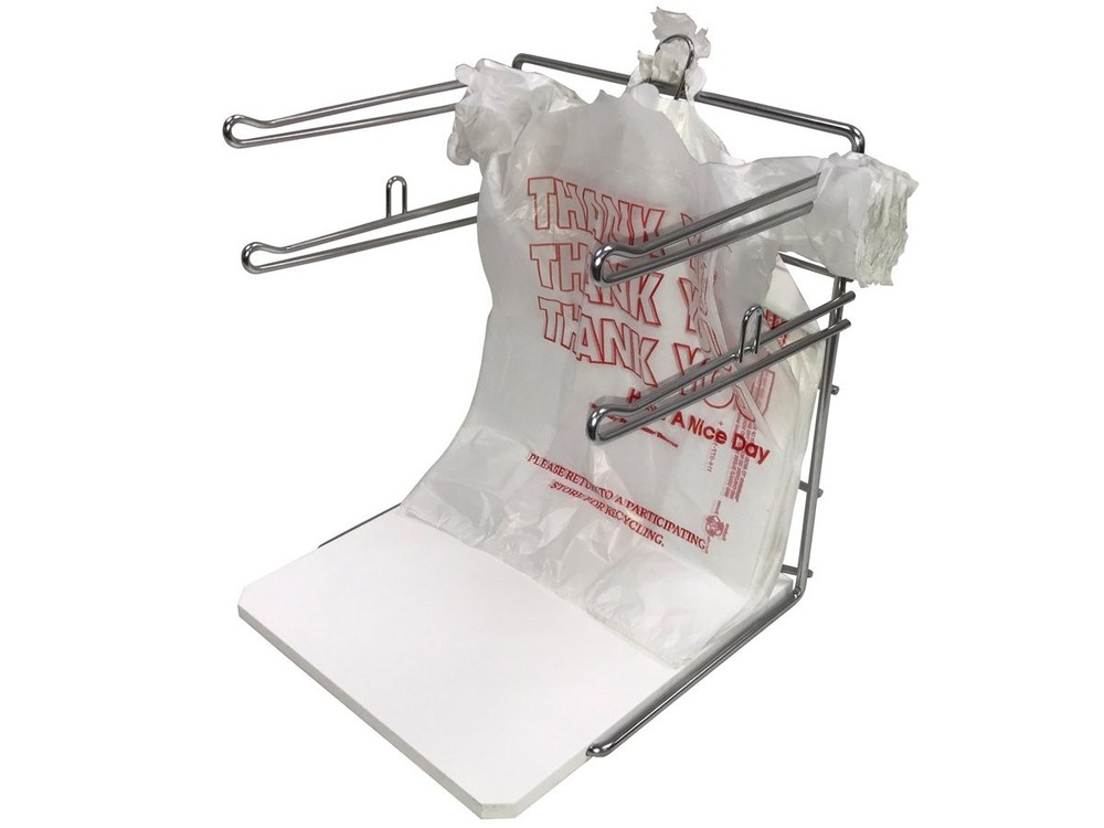 TShirt Bag Rack with HeavyDuty Polyethylene Base