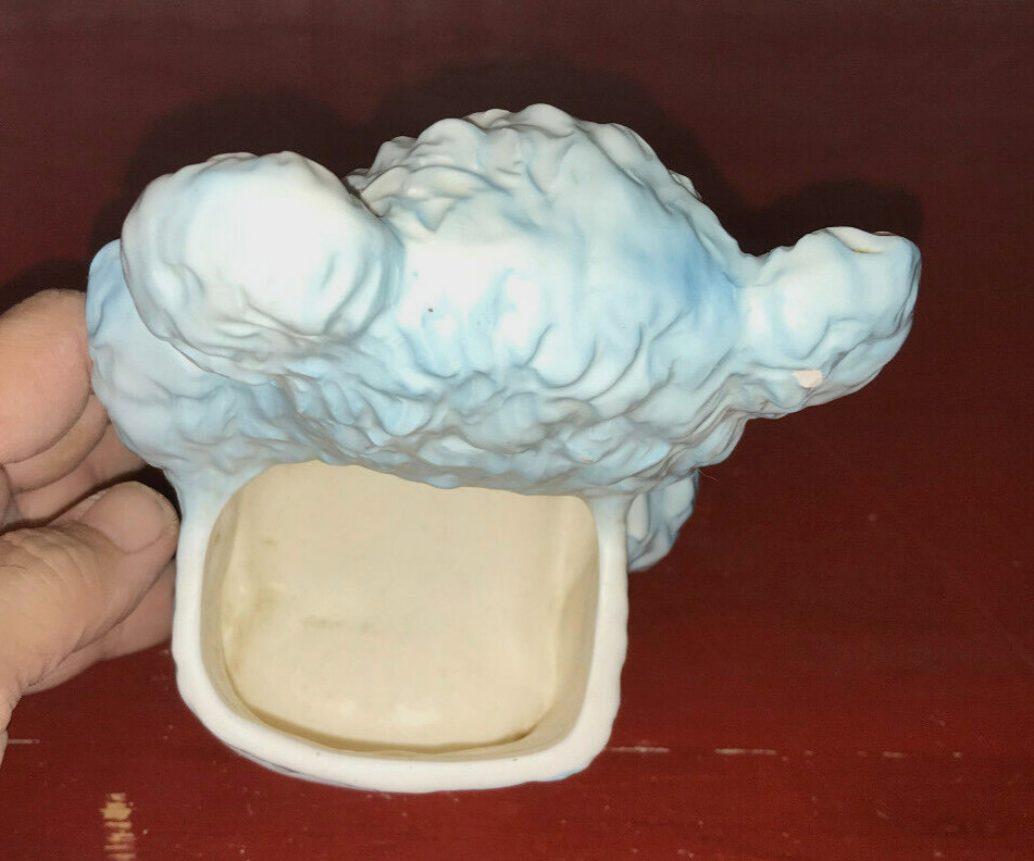 1963 SAMSON IMPORT BABY BLUE BOY BEAR PLANTER