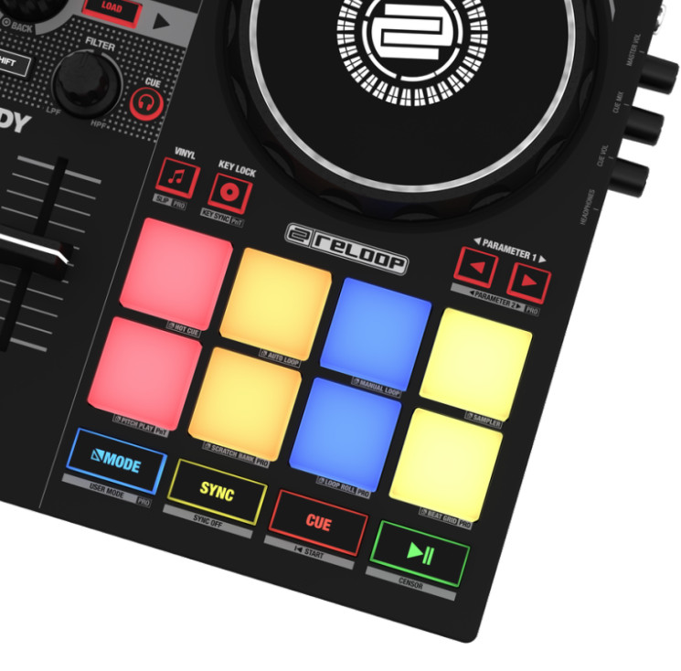 Reloop READY Compact 2-Channel DJ Controller for Serato
