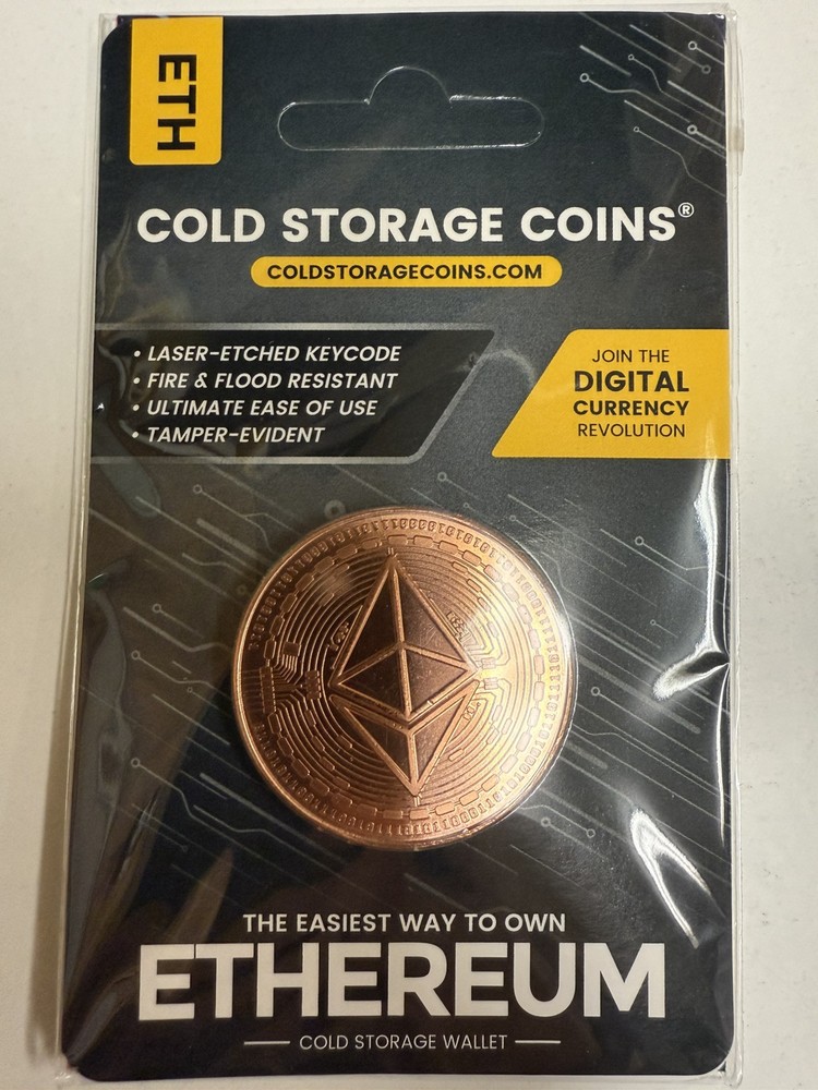 ETH Ethereum Cold Storage Wallet (NOT PRE-LOADED)