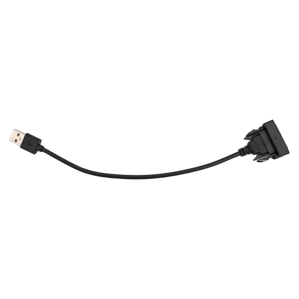 USB Socket Cable 200mm Cable Length Compact Face Size Minimum Cut-out Size