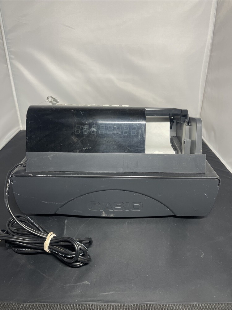 Casio PCR-T280 Electronic Cash Register Working (Missing Part Read)