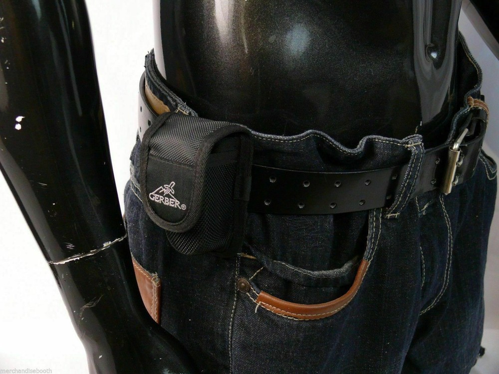 GERBER 2 POCKETS GERBER KNIFE & MULTI TOOL POUCH SHEATH