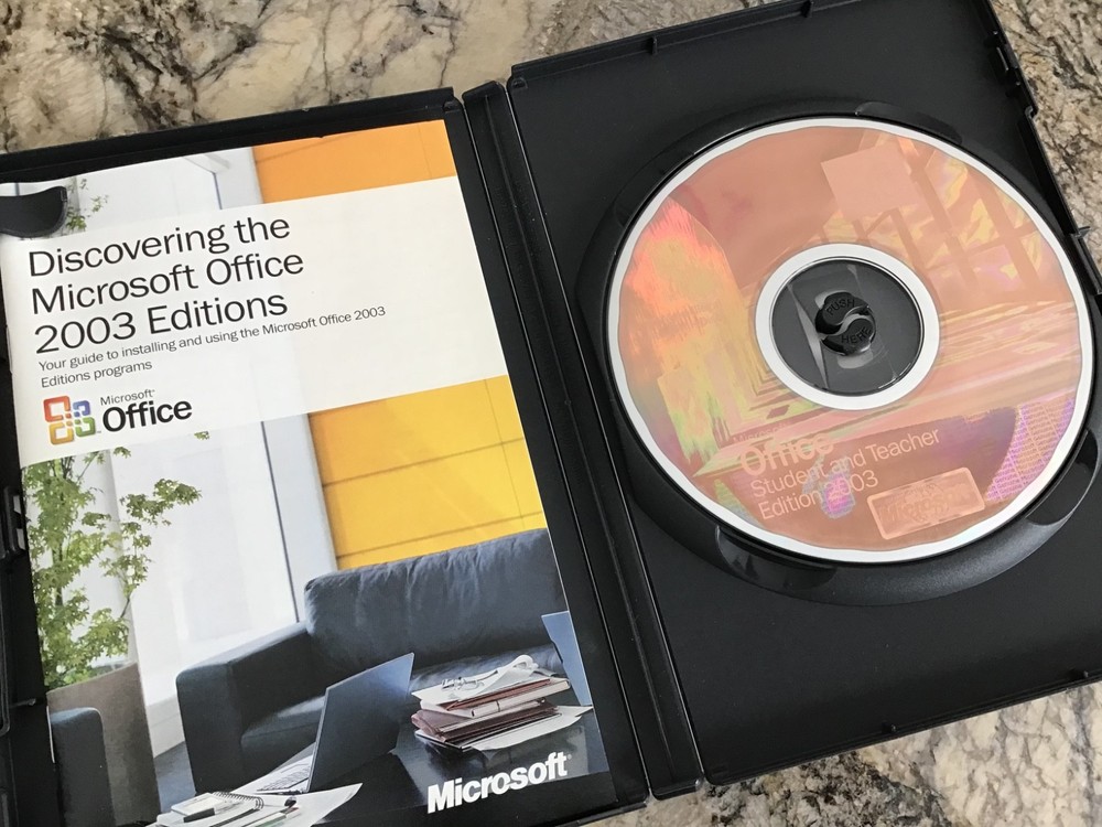 MICROSOFT OFFICE 2003 WINDOWS STUDENT AND TEACHER EDITION