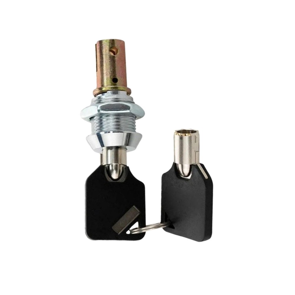 Tool Box Lock with Keys Replacement Cylinder For Tool Storage Cabinets Drawers