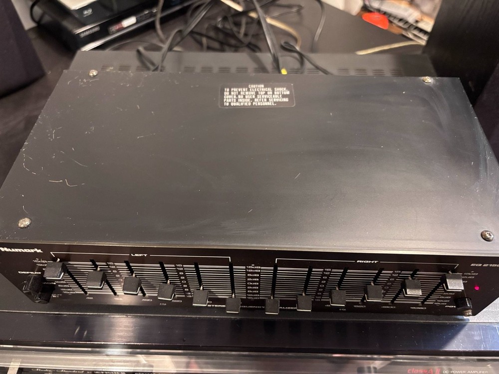 Vintage Numark EQ-2150 6-Band Stereo Frequency Equalizer