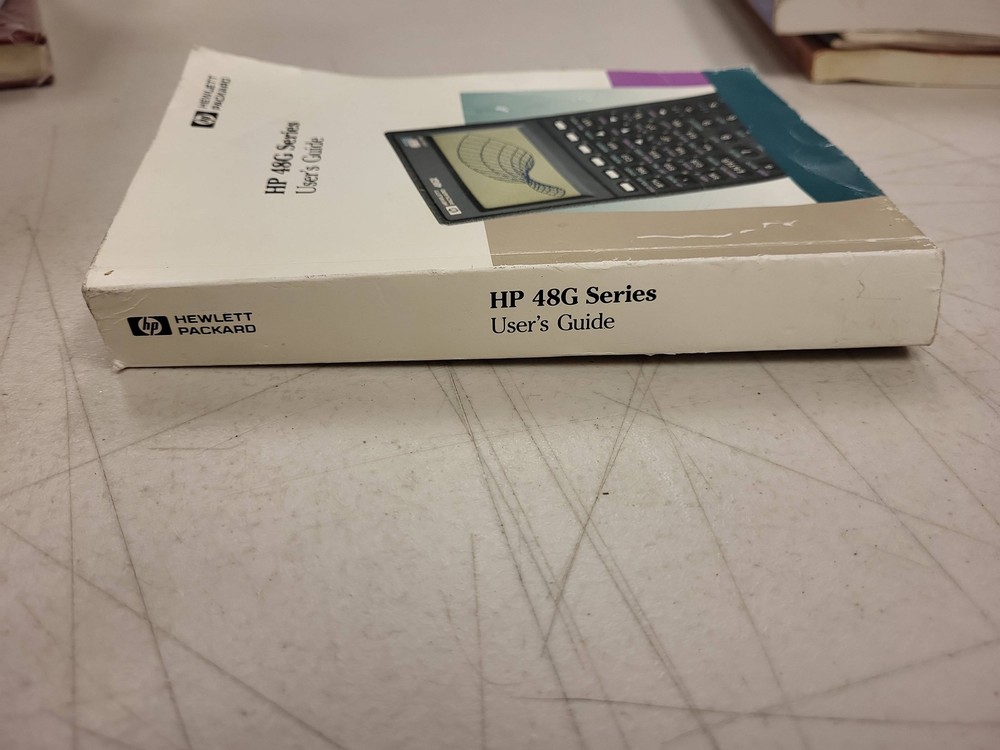HP 48G Series Calculator User Guide Manual Hewlett Packard Reference Book