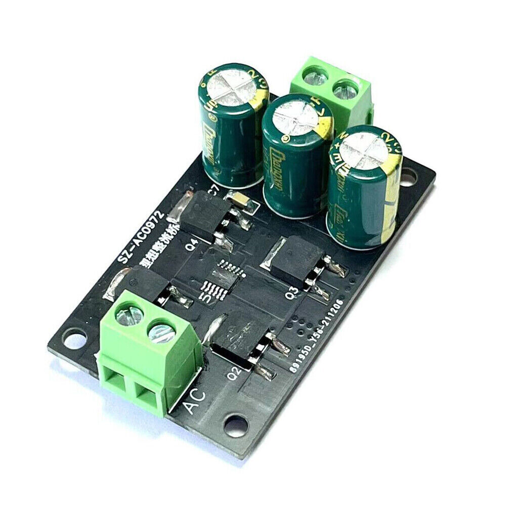 2 High Efficiency Ideal Diode Bridge Rectifier Filter Module Low Heat Generation