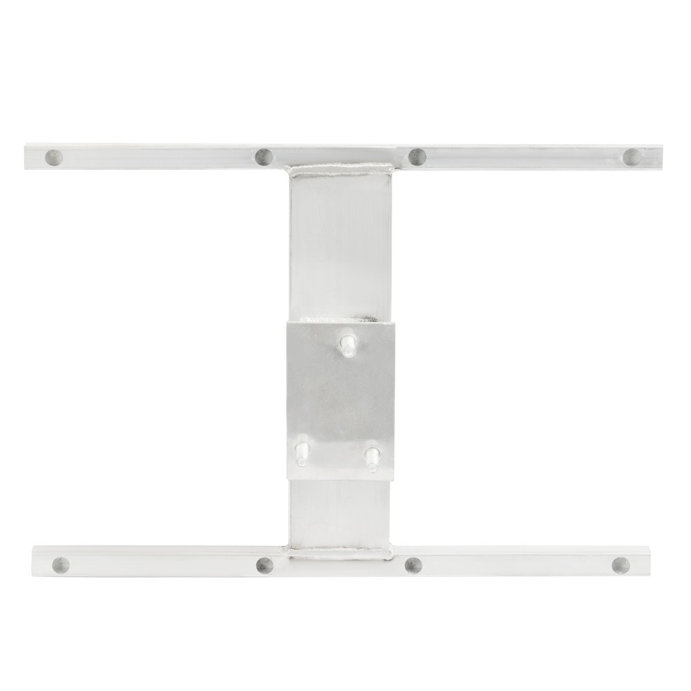 16" Stud Spacing Trailer Mount H-Mount Spare Tire Carrier 5-Lug Wheel, Aluminum