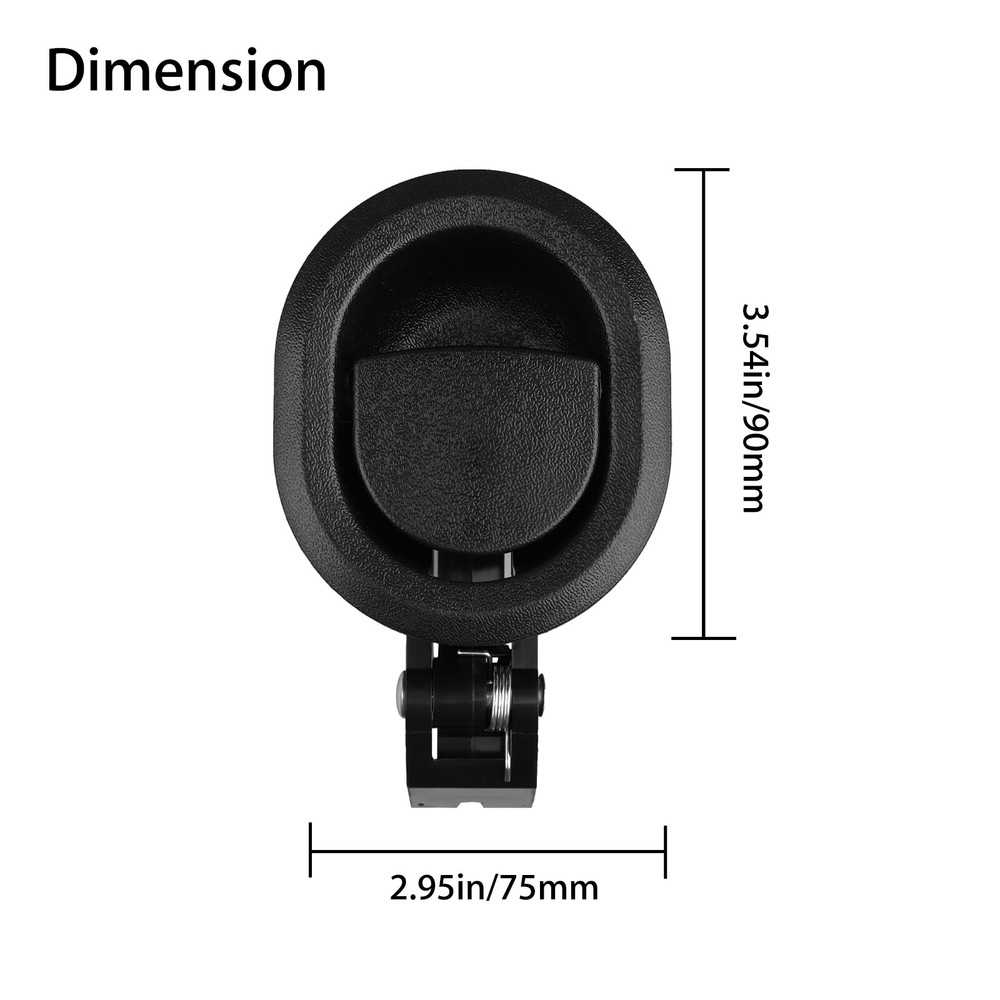 Universal Black Recliner Replacement Pull Handle Chair Sofa Couch Release Lever