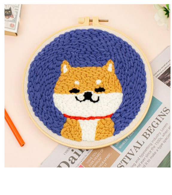 DIY Punch Needle Embroidery