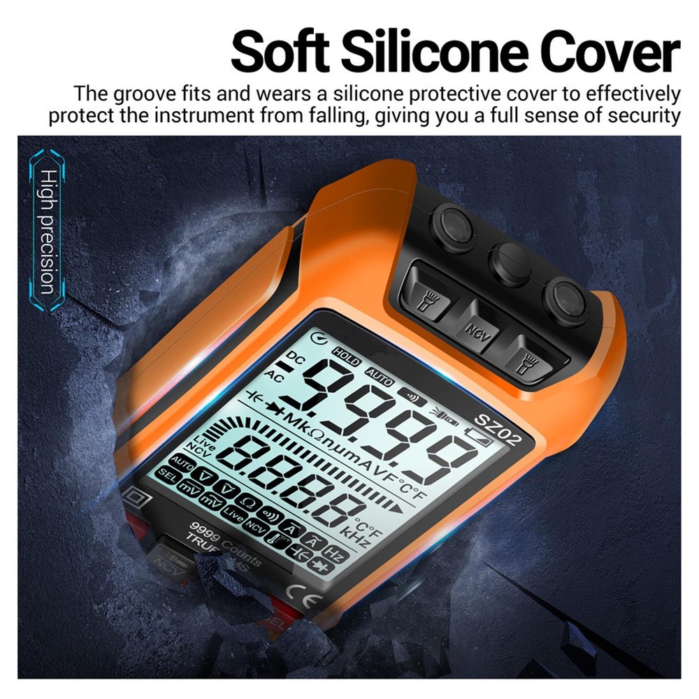 Digital Multimeter Transistor Smart Tester Auto Electrical Capacitance Meter qq