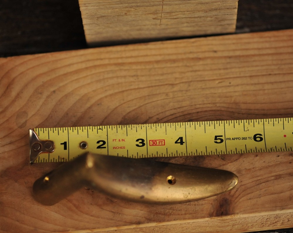 Black Powder Muzzleloader Brass Hawken Buttplate