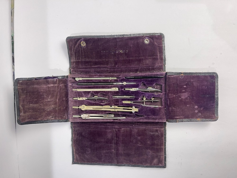 Drafting compass set vintage  AS-IS
