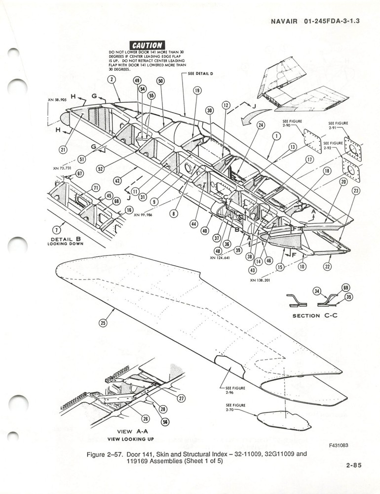 F-4 Phantom (Navy) 2000 Structural Repair-Doors & Rem Panels Flight Manual - CD