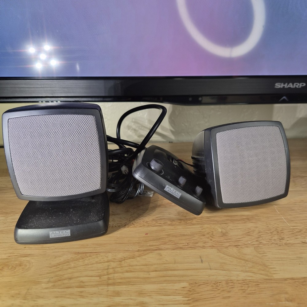 Altec Lansing ACS340 Multimedia Speaker System & Subwoofer Tested