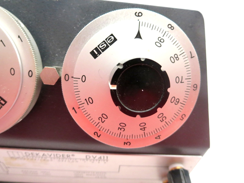 ESI DV411 Dekavider Max E In 750V Input Res 100K Ohm See Description Used.