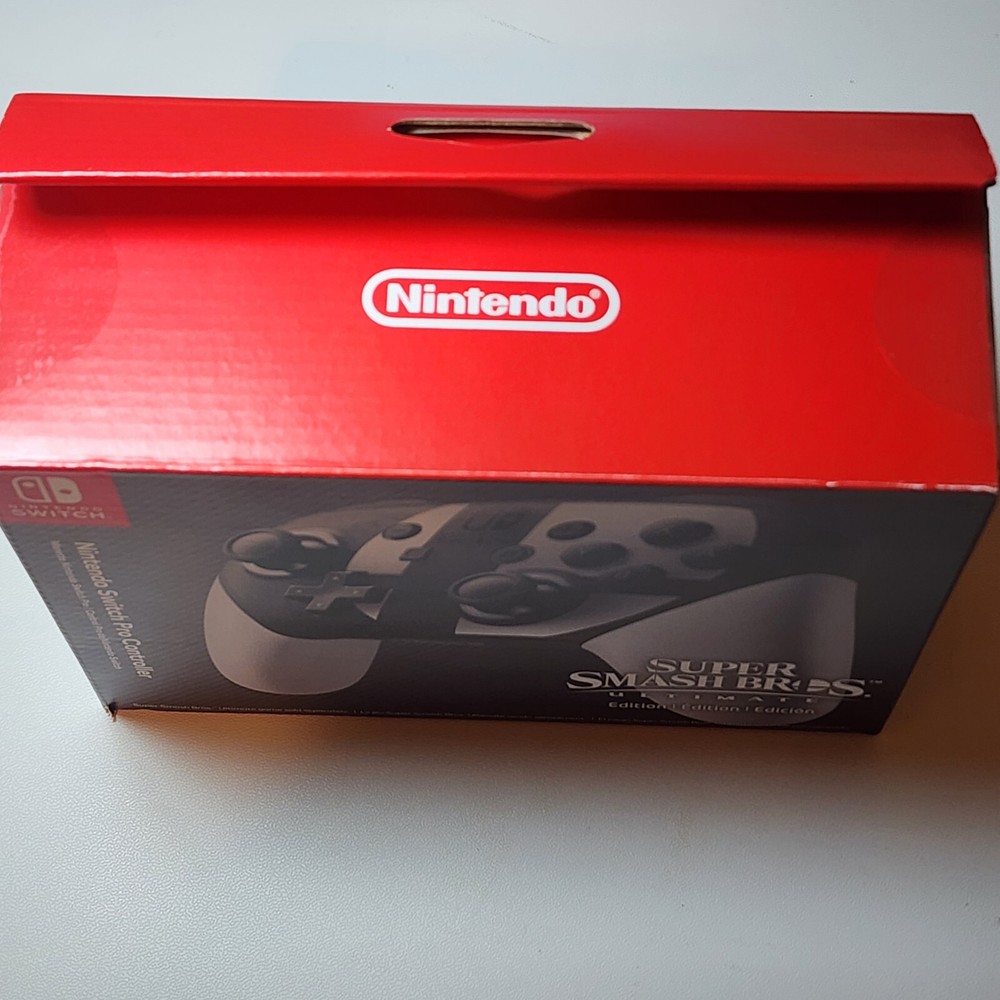 Official Nintendo Switch Pro Controller - Super Smash Bros Ultimate Edition