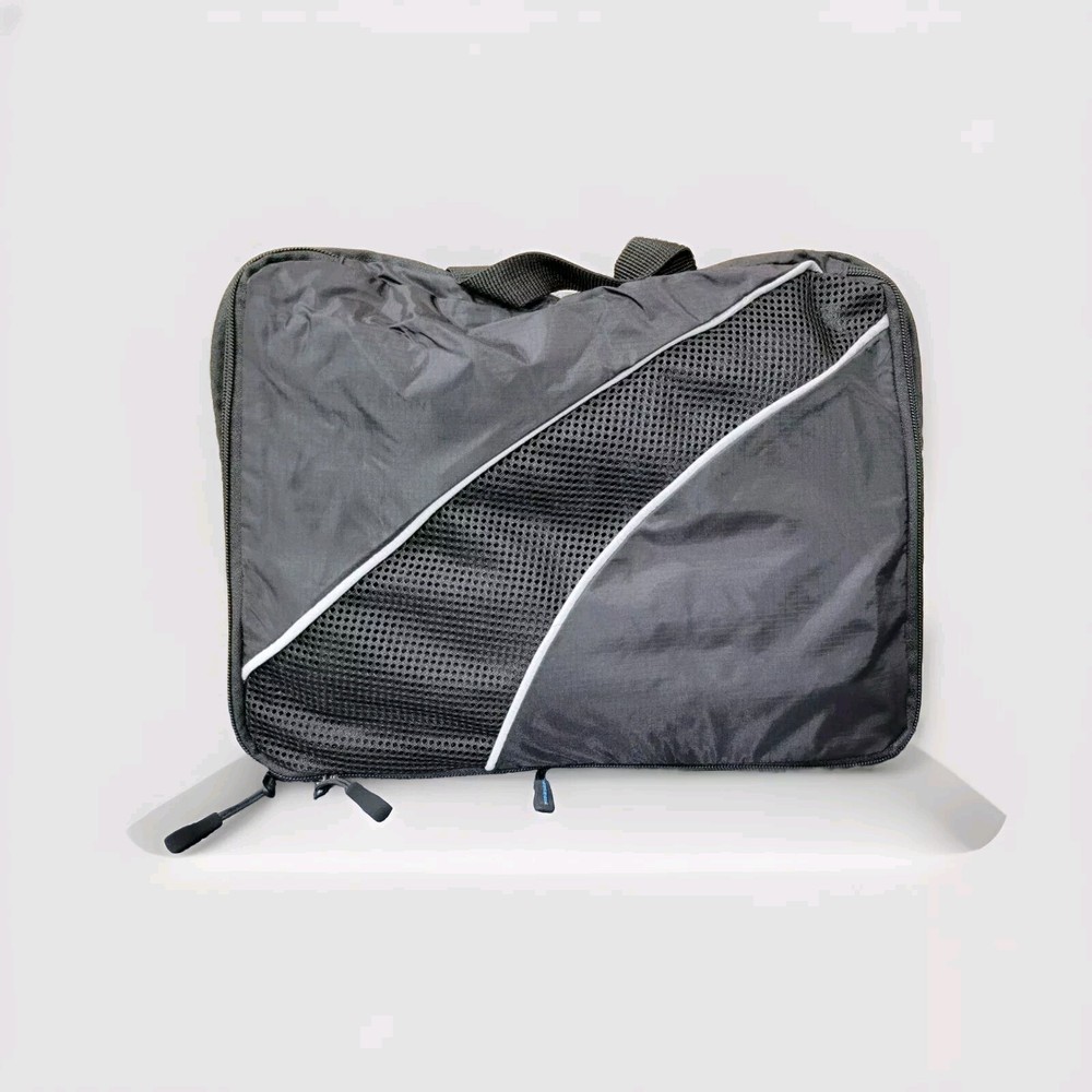 TravelWise Packing Cube System - Durable 4 Piece Weekender Plus Set (Black) New