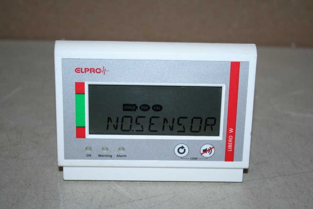 Elpro Libero W Temperature Monitor No Sensor Powers On- Untested