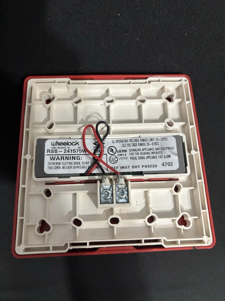 WHEELOCK RSS-24MCW FIRE ALARM STROBE