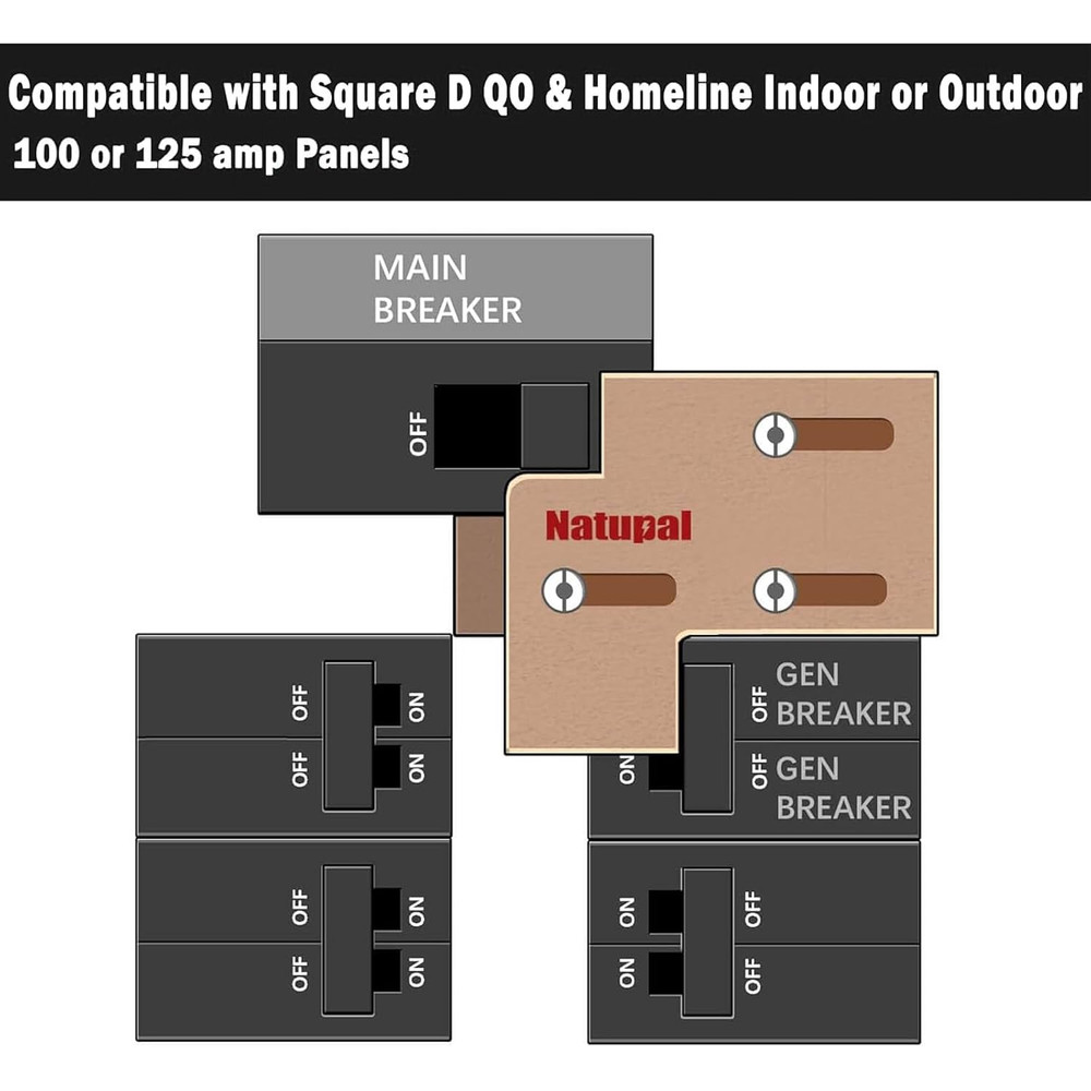 Generator Interlock Kit 100A for QO Panel