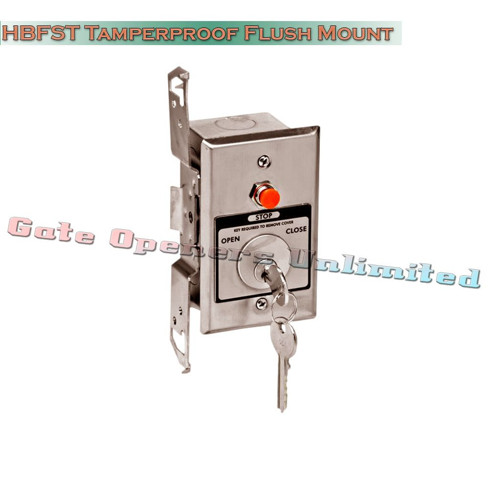 MMTC - HBFST Interior Tamperproof Open-Close Key Switch Stop Button (Alike)