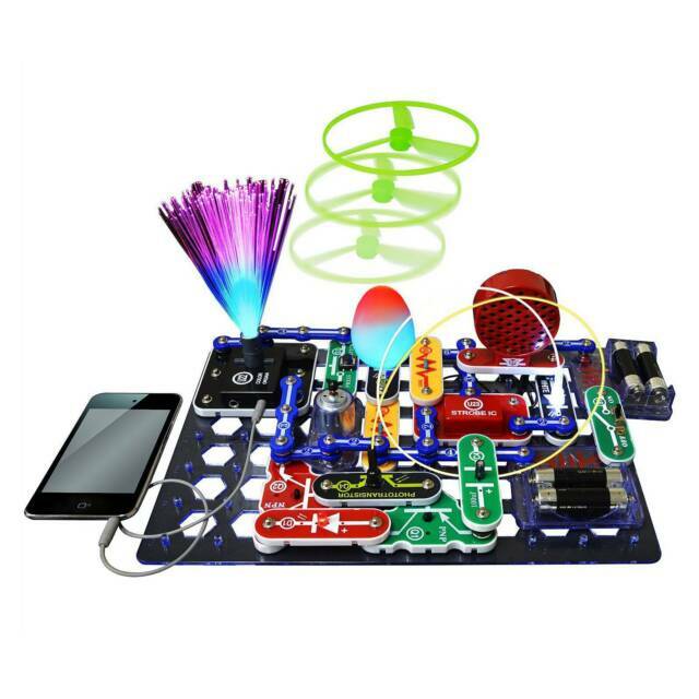 Elenco Snap Circuits Light Electronics Exploration Kit (Model SCL175). 