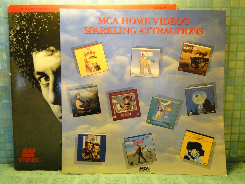 Talk Radio Laserdisc -EXTRA LDs SHIP FREE