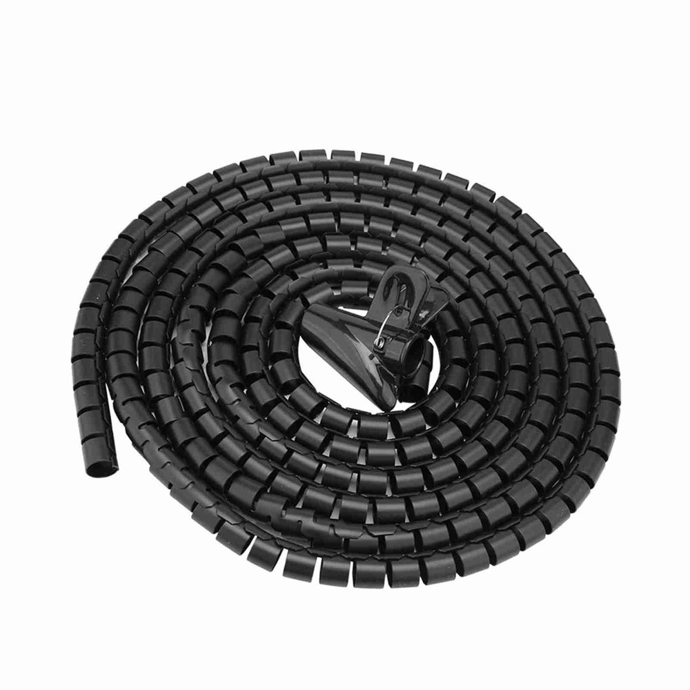 Flexible Spiral Cable Organizer Wire Wrap For Home Office Excellent☚