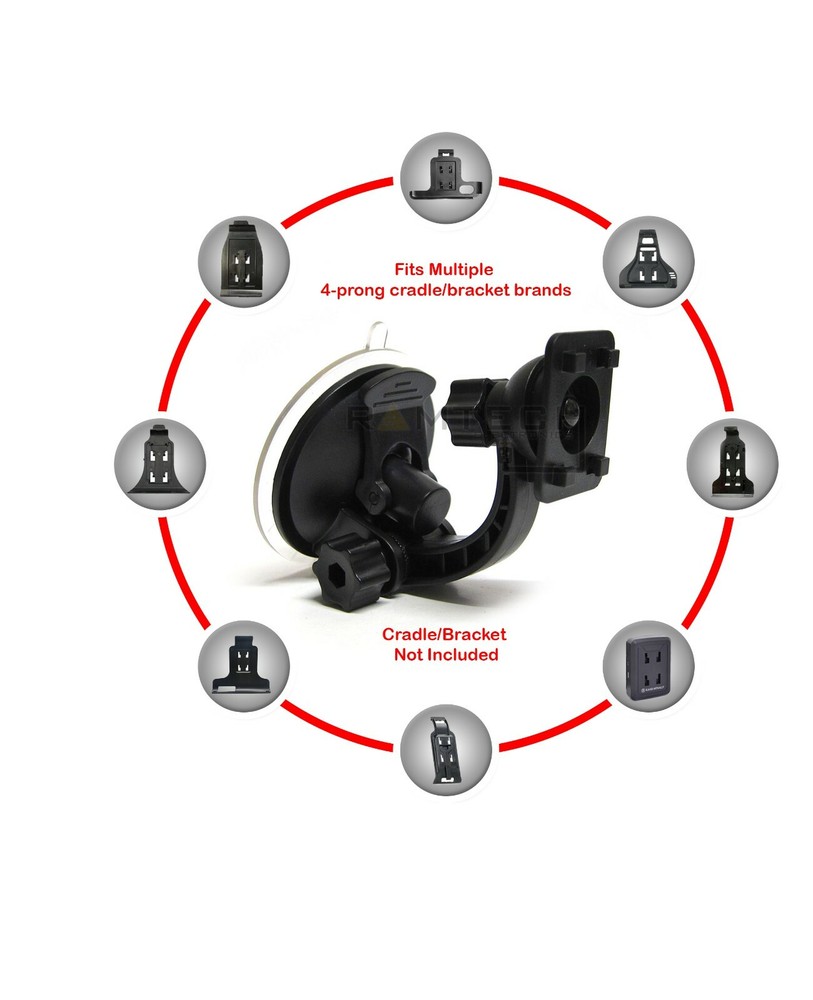 Car Windshield Adjustable Suction Cup Mount for 7" Putai Ohrex GPS