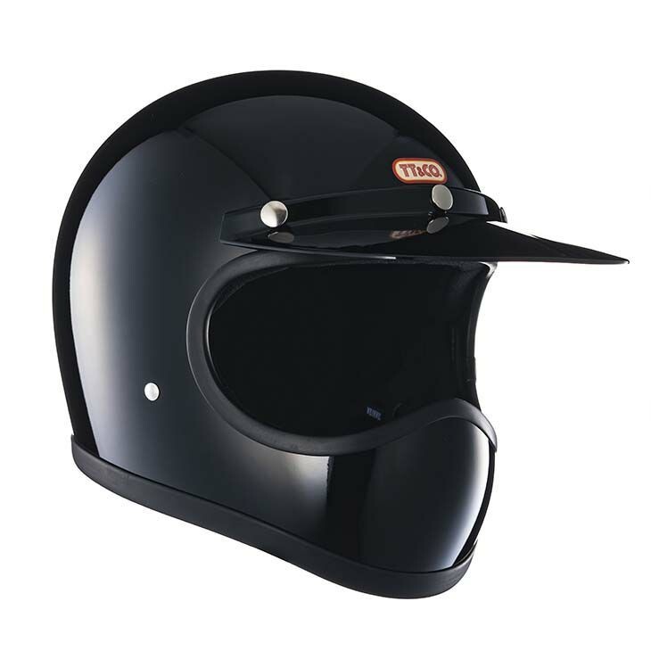 TT&CO USA DOT TOECUTTER STANDARD Motorcycle Full Face Helmet
