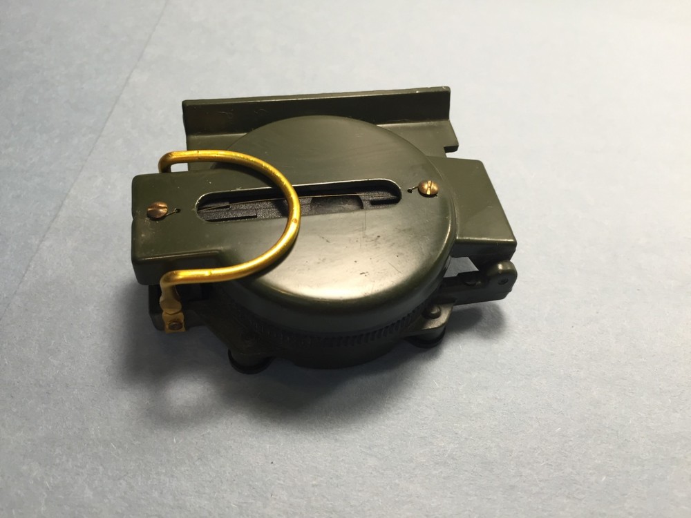 Military style plastic Compass (green)