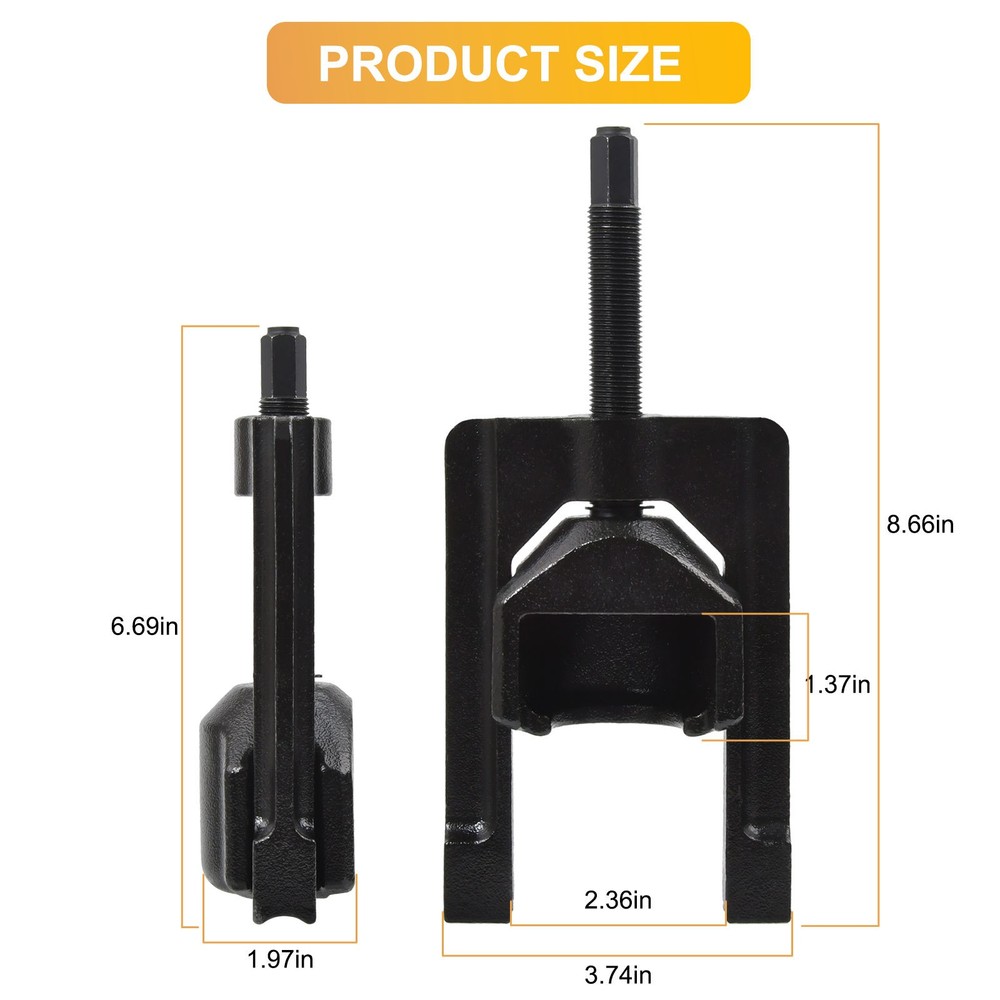 10105 Heavy-Duty Universal Joint Puller Press Removal U-Joint Tool Class 1-3 US