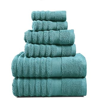 Grey Bath Towel 4-Pack - 100% Cotton, 27x54