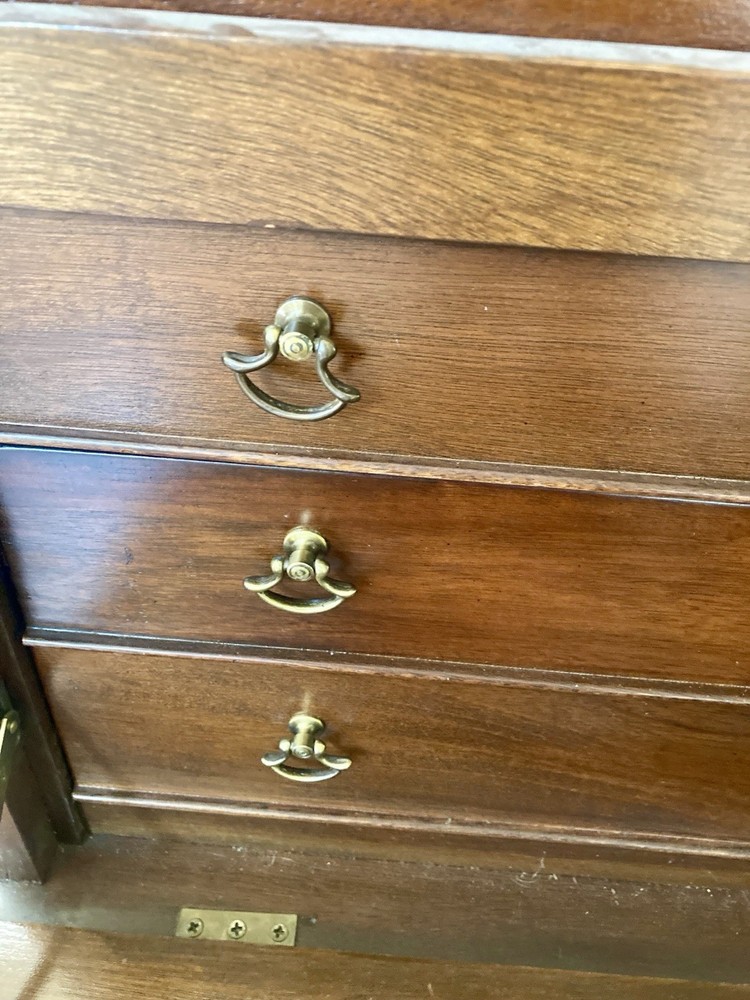 Mahogany American Masterpiece Silver Chest By Hickory