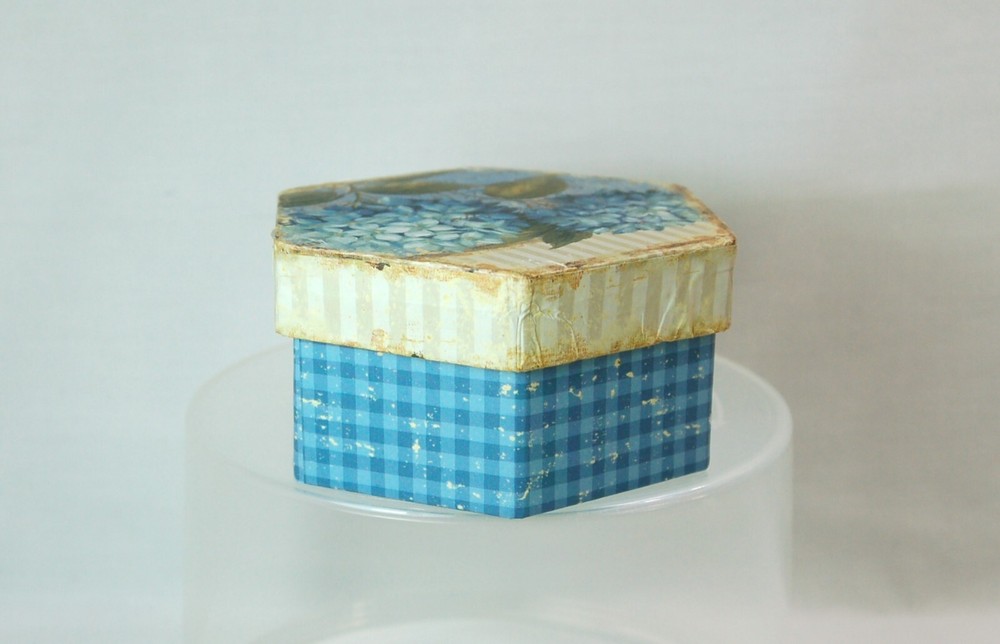 SET OF 4 SMALL DECORATIVE BOXES: Book shape, Hexagonal shape, Rectangular Shape
