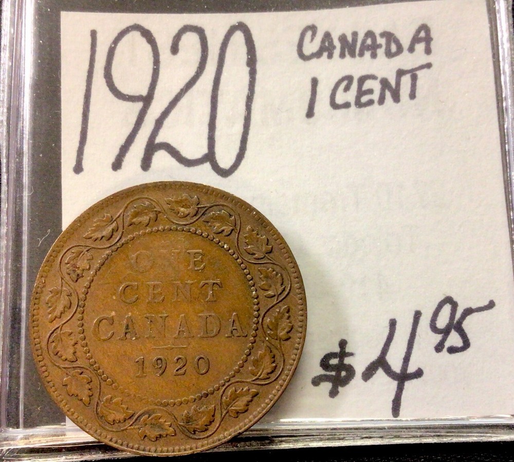 1920 Canada 1 Cent! ENN Coins