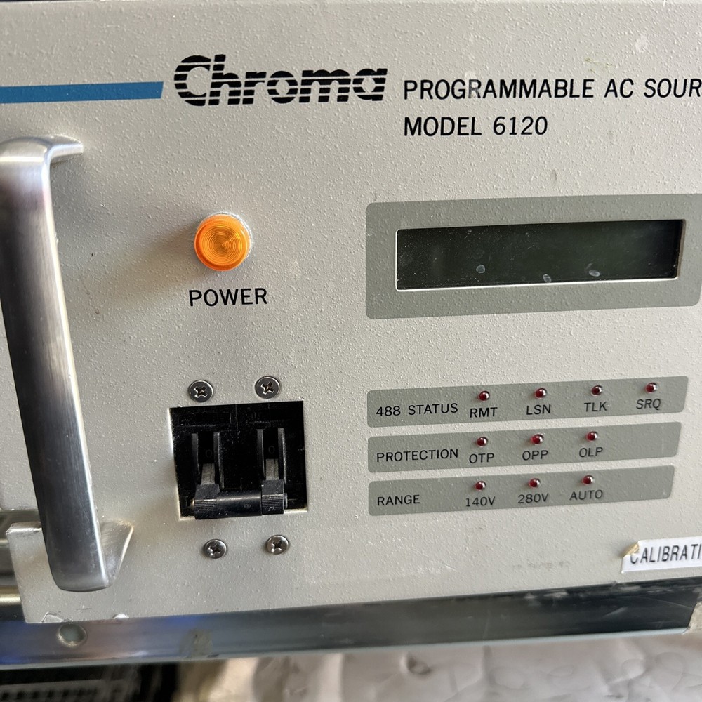 Chroma 6120 Programable AC Source Model 6120