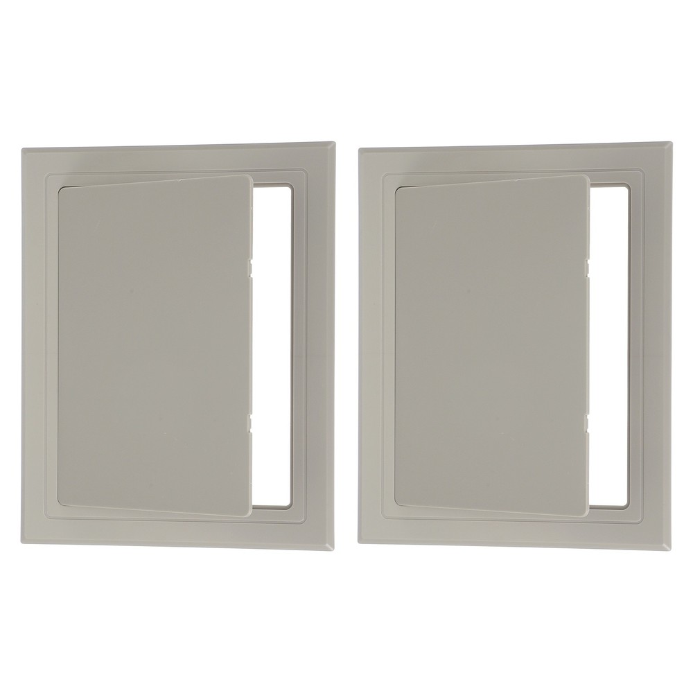 7.87x5.91 Inch(200x150mm) Self-Adhesive Access Panel, 2Pcs Access Doors Grey