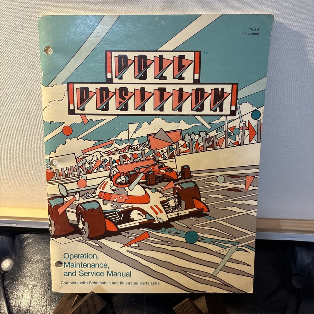 1982 Atari Pole Position Operation, Maintenance, and Service Manual