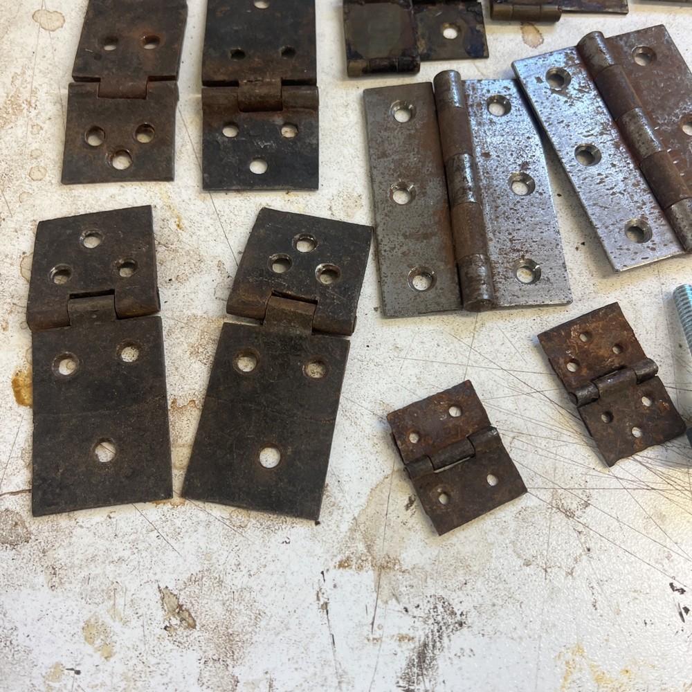 19thC Hinges And Others