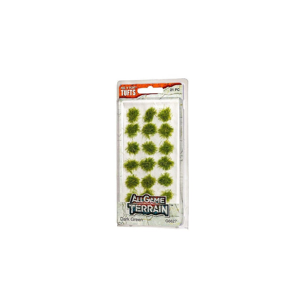 All Game Terrain Dark Green Grass Tufts