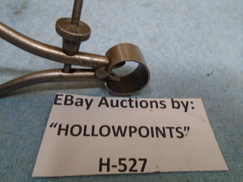 Lufkin 141 ToolMakers 2" Outside Caliper Solid Nut Round Leg for Machinist H527