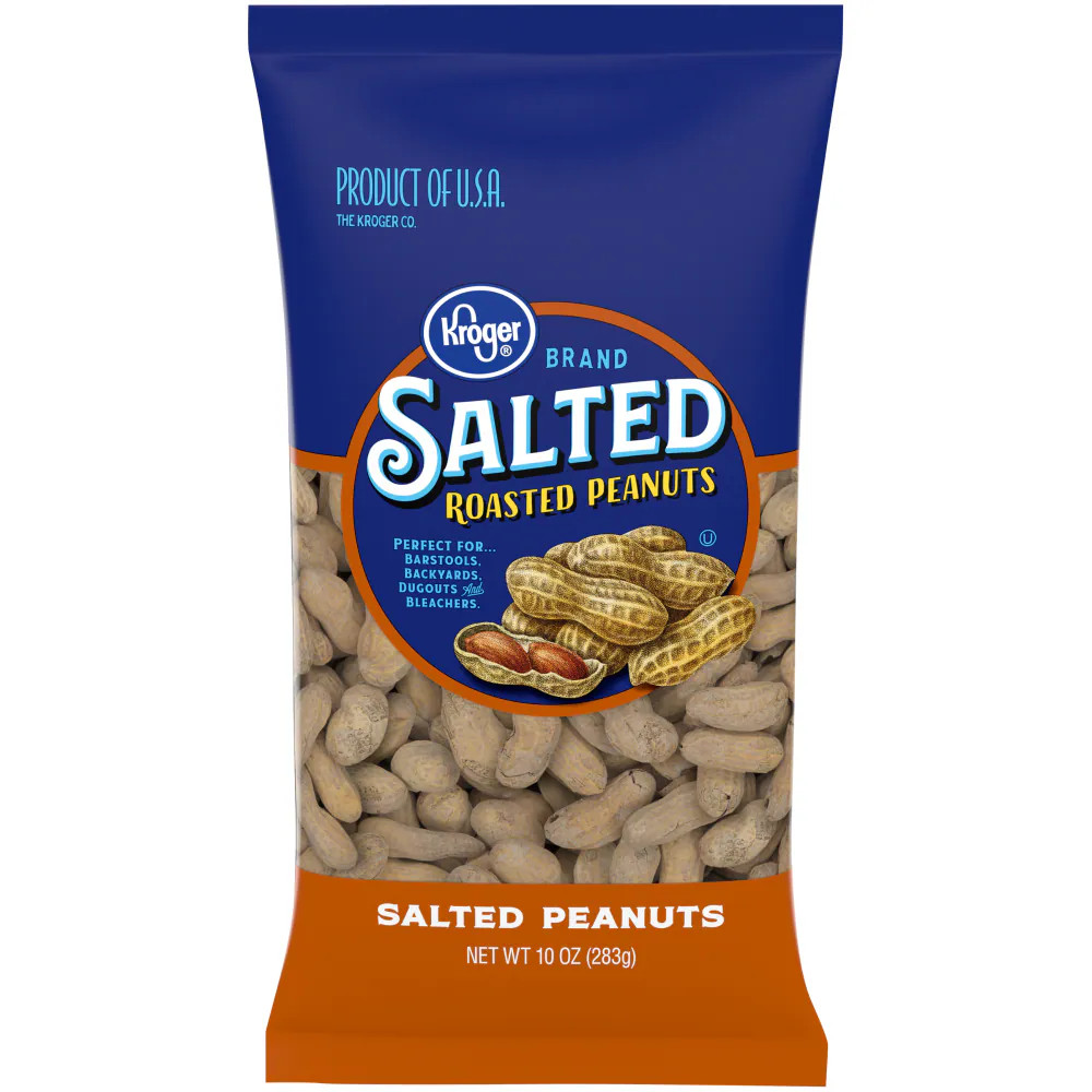 KG Salted In-Shell Peanuts 10 oz - 5 Pack