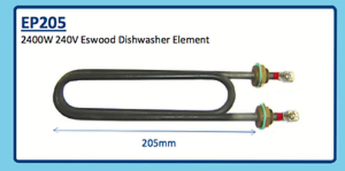 2400W 240V ESWOOD DISHWASHER ELEMENT EP205