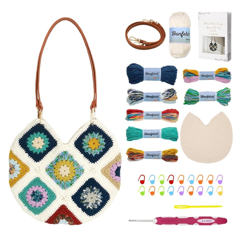 Crochet Kit for Advanced or Intermediate Beginner, Step by Step Video Tutoria...